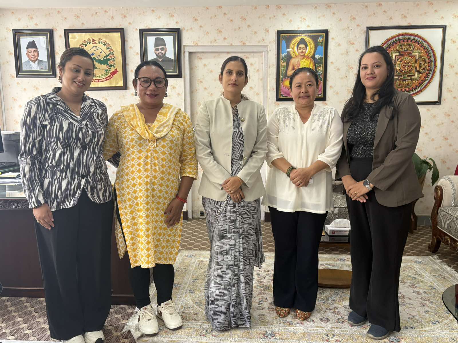 FAITH’s Advocacy Task Force Meets Hon. Minister Sita Badi